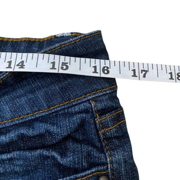 Indigo Rein Denim Shorts 11 Blue Jean Womens Medium Wash‎ 298 - Picture 7 of 8